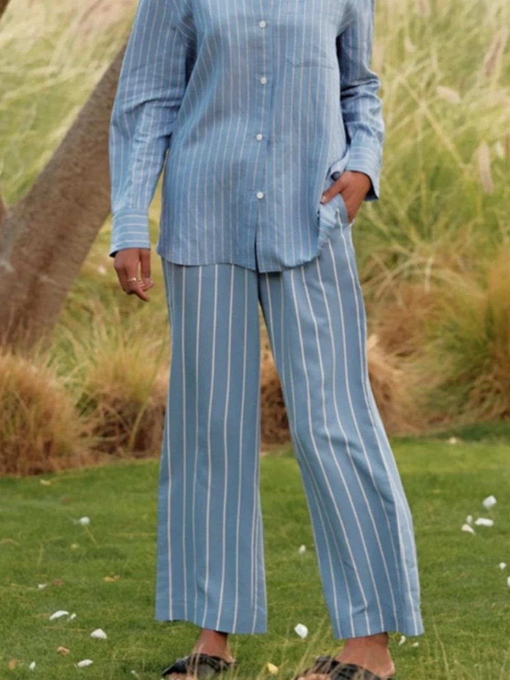 Jenni Kayne Bianca Striped Pants